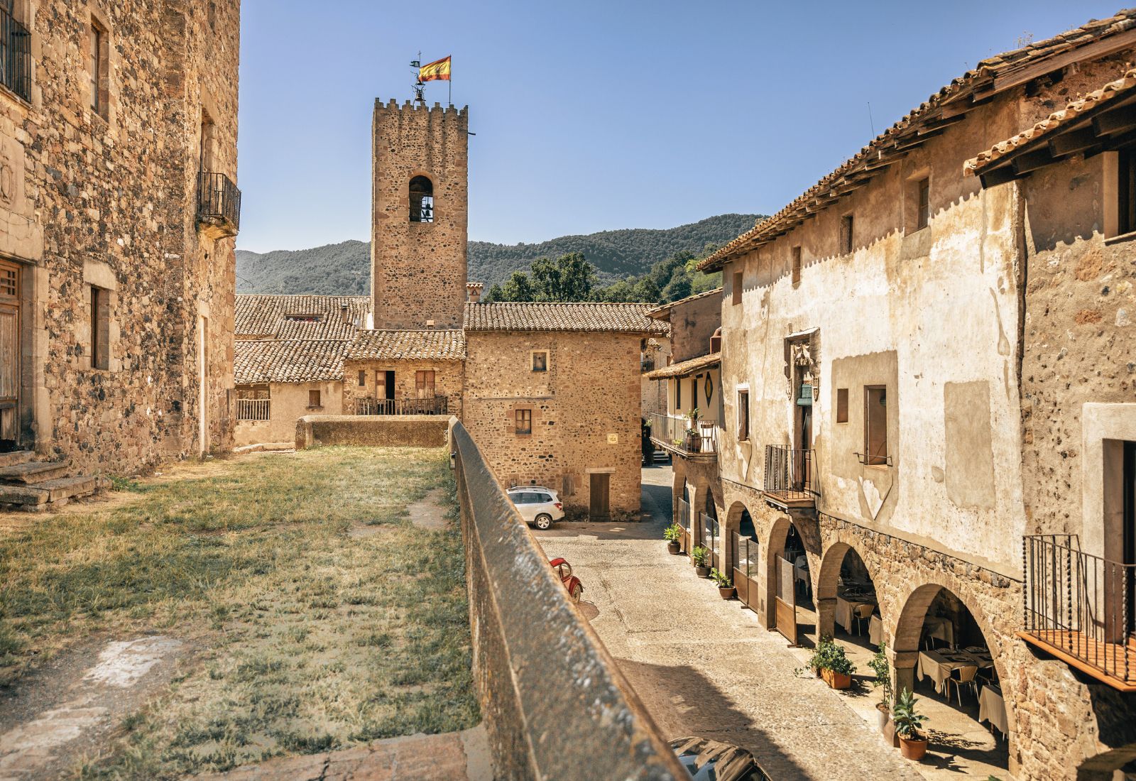 santa pau - castell